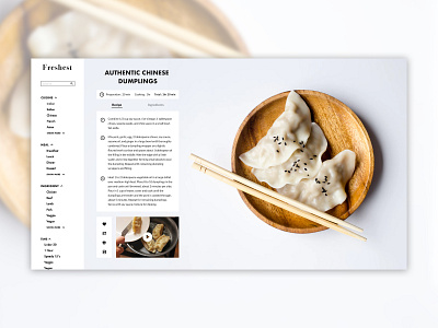 Daily UI Challenge 040 - Recipe