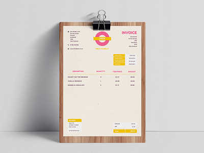 Daily UI Challenge 046 - Invoice 100 day ui challenge adobe xd clean daily ui daily ui challenge dailyui design invoice invoice design layout minimalist mockup payment ui ui ux uidesign uipractice web design