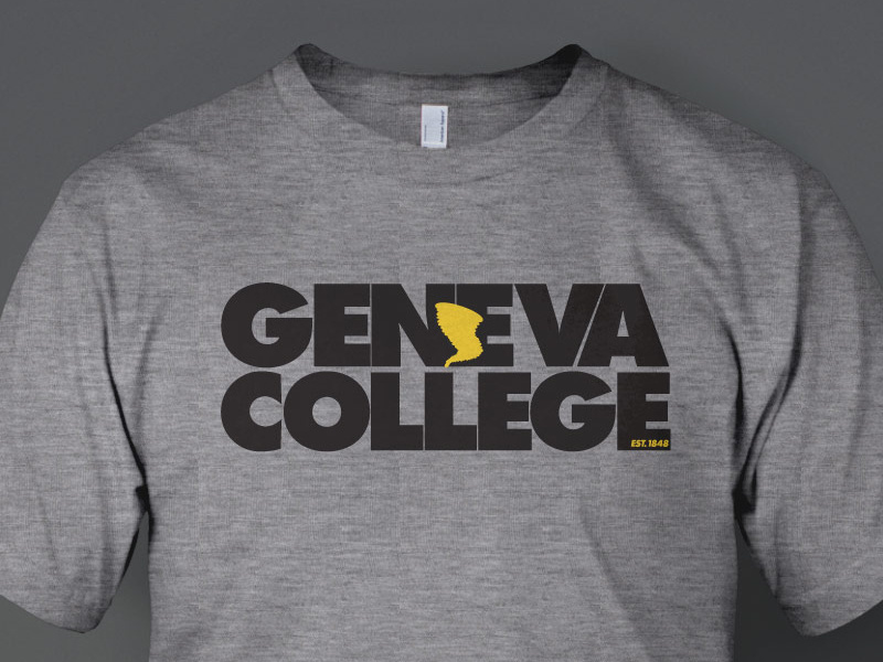 Summer Tshirt futura extra bold tshirt geneva college