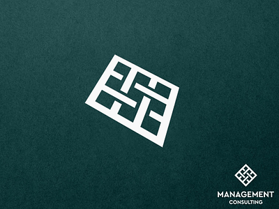 MANAGEMENT adobe photoshop branding flat icon lineart logo logo design minimalist typography vector