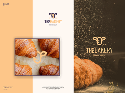 THE BAKERY adobe photoshop bakery branding cafe design graphic design icon illustration industrial logo logo design logomaker minimalist permium logo typography vector