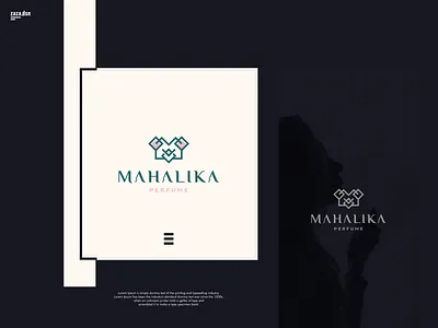 MAHALIKA PERFUME adobe photoshop beautiful branding collection design forsale graphic design icon inspiration logo logo design logos logosai luxury minimalist motion graphics perfume typography vector