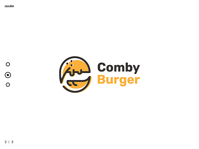 Comby Burger adobe photoshop bigburger brand branding burger combo company design food forsale graphic design icon inspiration logo logo design logos logosai minimalist typography vector