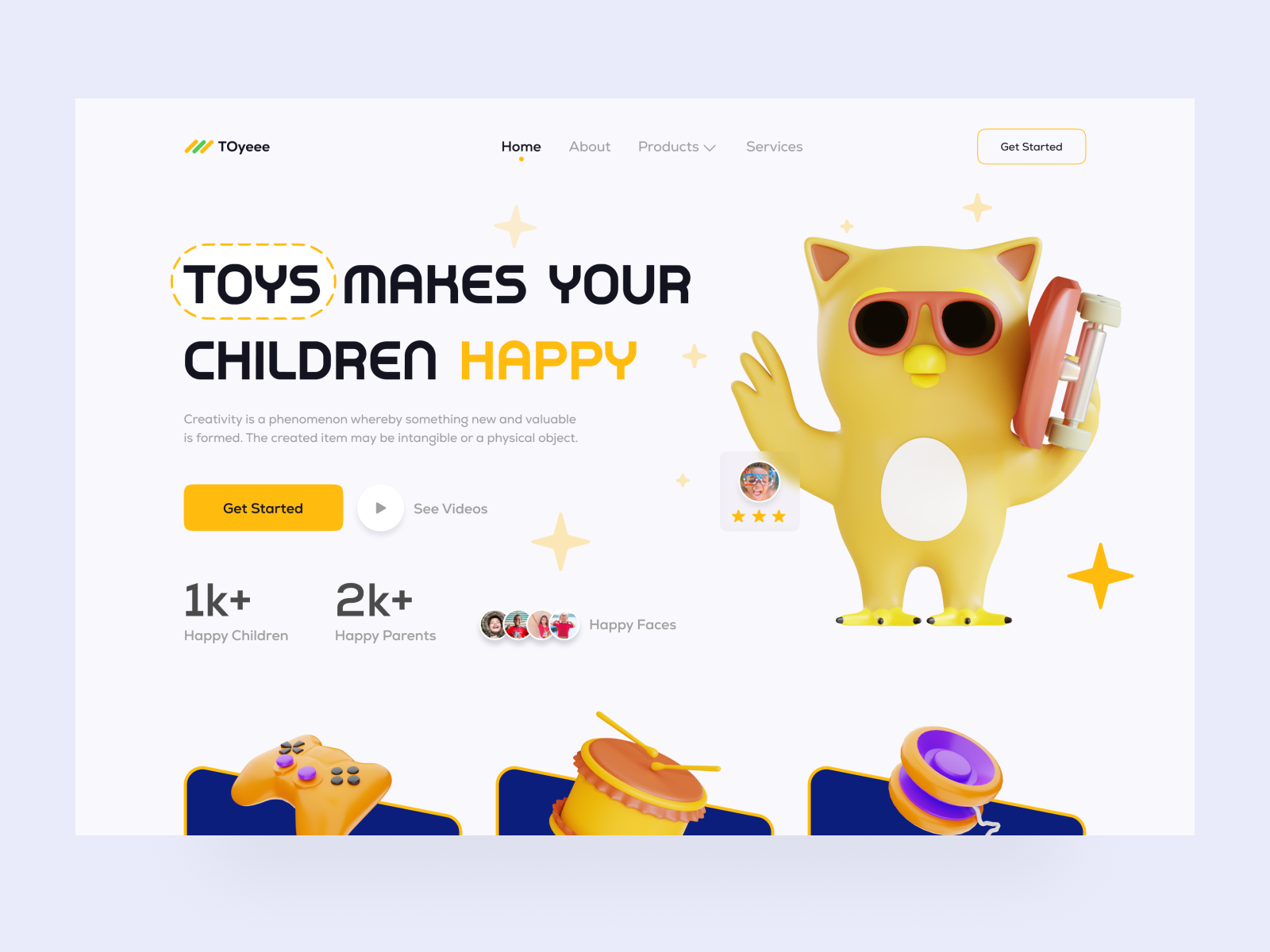 Toy Shop Website UI Design By Istiaq Ahmed On Dribbble