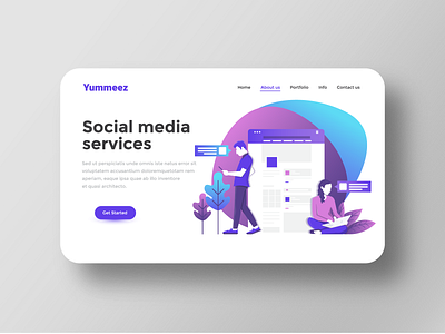 Yummeez ai branding colorful design figma illustrator ui ux