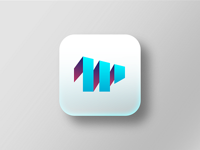 Spring app abstract art app branding colorful design icon logo ui vector web