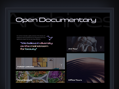 Documentary Section (Page)