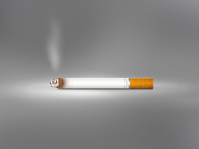 Cigarette cigarette freebie puff smoke white