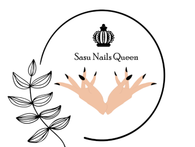Sasu Nails Queen Logo branding design illustration illustration design logo