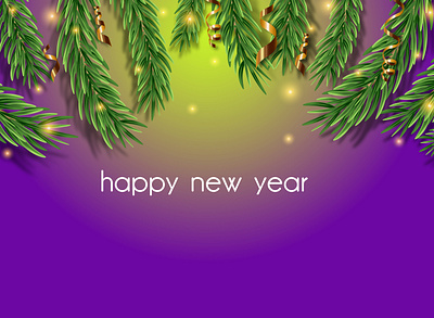 new year art background banner design illustration new year serpentine tree vector