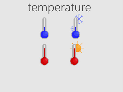 temperature art design icon set icons illustration temperature vector weather weather icon