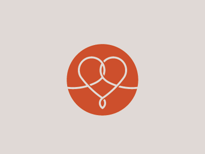 Tying the Heart Knot circles gif heart knot