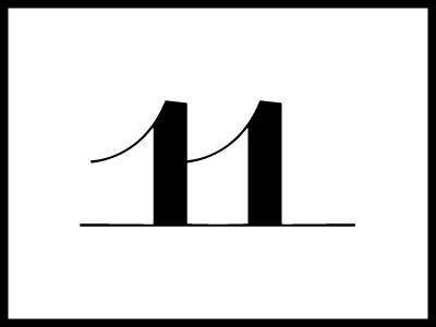 eleven display numbers