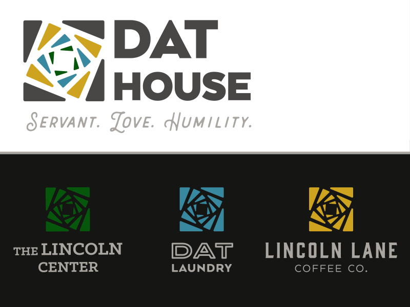 Community Center Rebrand coffee shop community center indianapolis laundry nonprofit organization rebrand