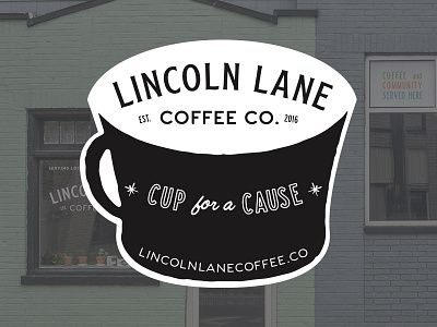 Lincoln Lane Coffee Sticker 1