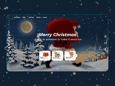 web design-Christmas