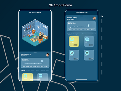 Mobile Apps - Smart Home home mobile app mobile application mobile apps mobile ui mobile uiux smart home ui design ux desgin ux designs uxdesign
