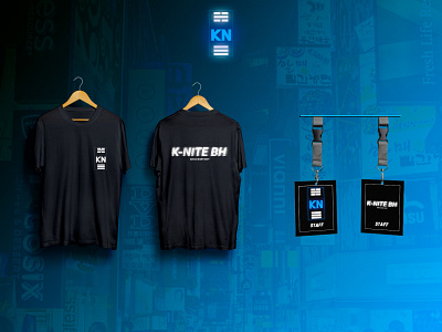 K-NIte BH uniform brand design brand identity design graphic design