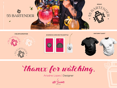 55 Bartender Brand bartender brand brand brand design brand identity branding design design graphic design visual identify