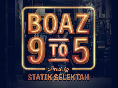 Boaz 9 to 5 single boaz pgh redtape statik