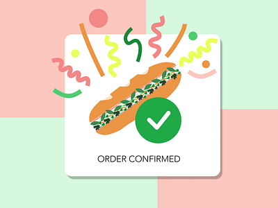 Daily UI 054 confirm confirmation daily 100 challenge daily ui confirmation dailyui dailyui054 dailyuichallenge order confirmed