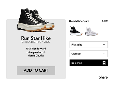 Daily UI 096 96 converse current in stock daily 100 challenge dailyui dailyui096 dailyui96 dailyuichallenge in stock run star hike shoes