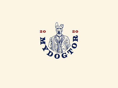 Logo concept of MYDOGTOR