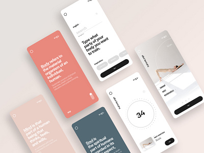 UI Sport app app colors design typography ui ux