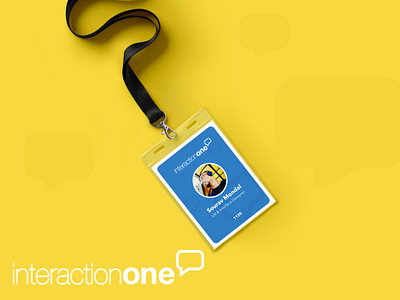 ID Card Design - Interaction One bengaluru concept design idea design studio id card interaction one simple work