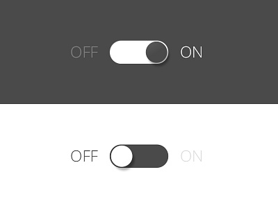 On / Off Switch admin flat off on settings switch ui user pannel