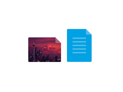 File icons