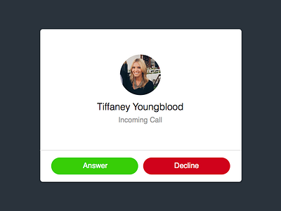 Call Widget call phone ui