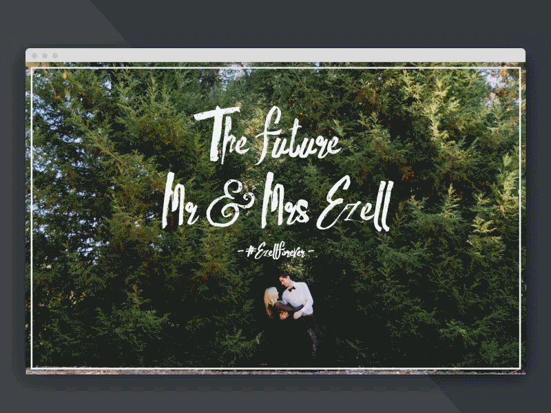 Wedding Website - Save The Date