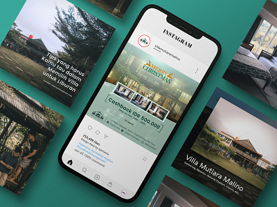 Social Media Design | Instagram Feed for Villa/Resort