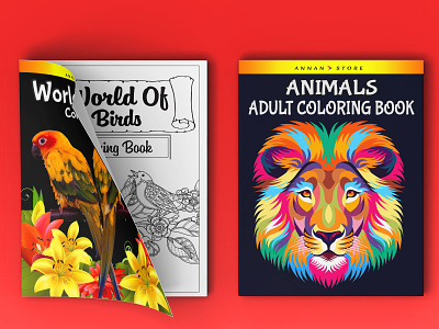 Design adult coloring book cover kids coloring book cover kids book cover  by Yeasinurdesign