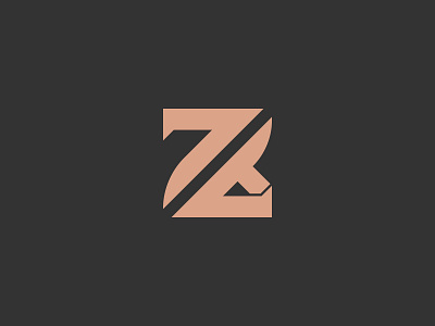 Z Letter and P Letter monogram