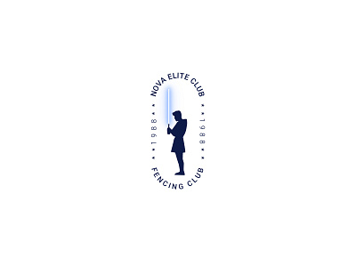 Nova Elite Fencing Club brand identity branding de design graphic graphic design illustration logo logodesigner vector