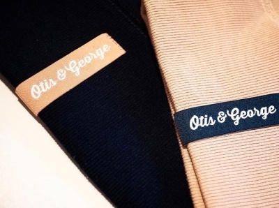 Otis & George Crewneck Labels apparel brand branding clothing design fashion labels logo logodesign streetwear style