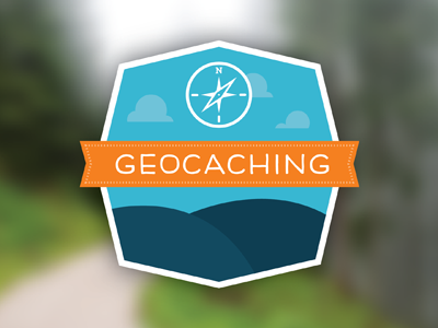 Geocaching logo geocaching icon identity logo neutra display outdoors