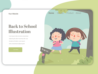 Back to School Ilustration