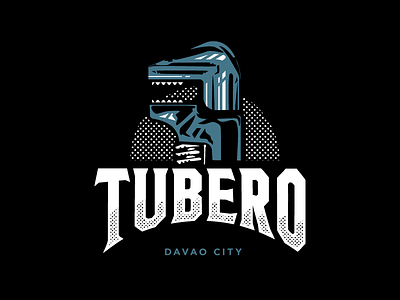 Tubero art black bold design illustration merch plumbing streetwear tshirt typography vector