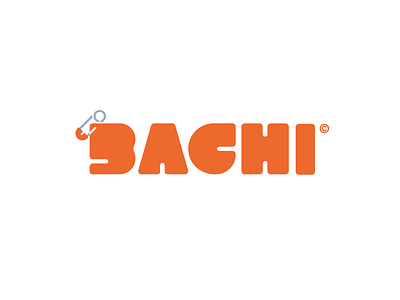BACHI art bold branding children design icon illustration typography vector wear