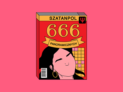 satanic crosswords 666 crosswords doodles freelance illustrator illustration illustration art illustration design satan vector vector illustration