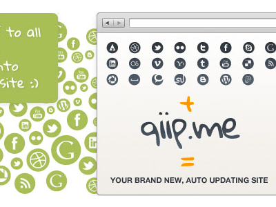 qiip.me home page