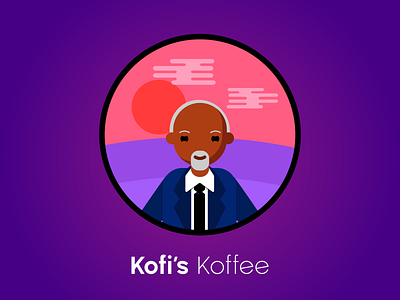 Kofi's Koffee Shop adobe brandideas brandidentity branding coffee concept dailylogo dailylogochallenge design designinspiration flat graphicdesign illustration illustrator logo logoconcept logoideas logoinspiration vector visualidentity