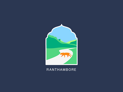 Ranthambore National Park brand brandideas brandidentity branding concept dailylogochallenge design designinspiration graphicdesign illustration illustrator india logo logoconcept logoideas logoinspiration national park rajasthan tiger visualidentity