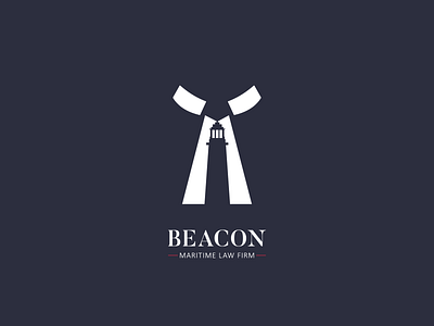 Beacon Maritime Law Firm adobe brand brandideas brandidentity branding concept dailylogochallenge design designinspiration firm graphicdesign illustrator law lighthouse logo logoconcept logoideas logoinspiration tie visualidentity