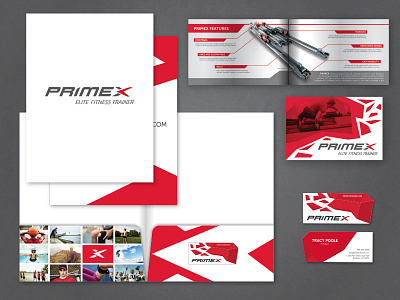 PrimeX Marketing Packet brochure business cards folder