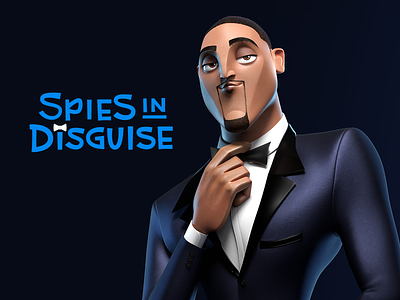 Spies in Disguise Title Treatment