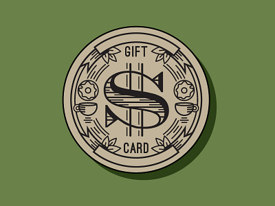 Sidecar Gift Card Token banner coin dollar money seal simple stamp token